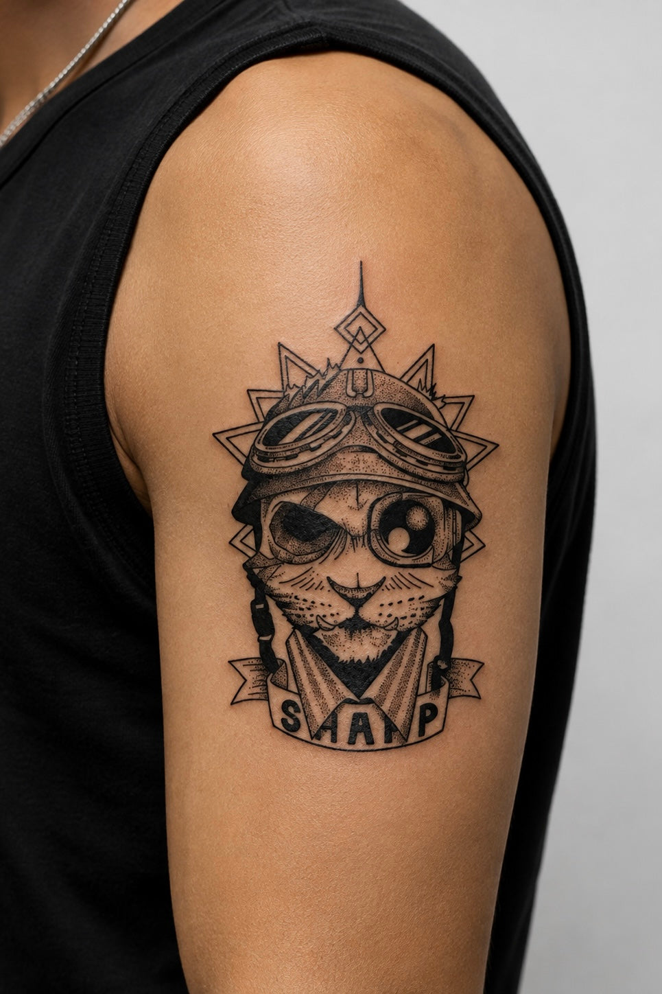 Crowned Skull & Geometry