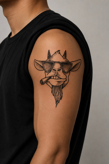 Horned Mask & Shadows