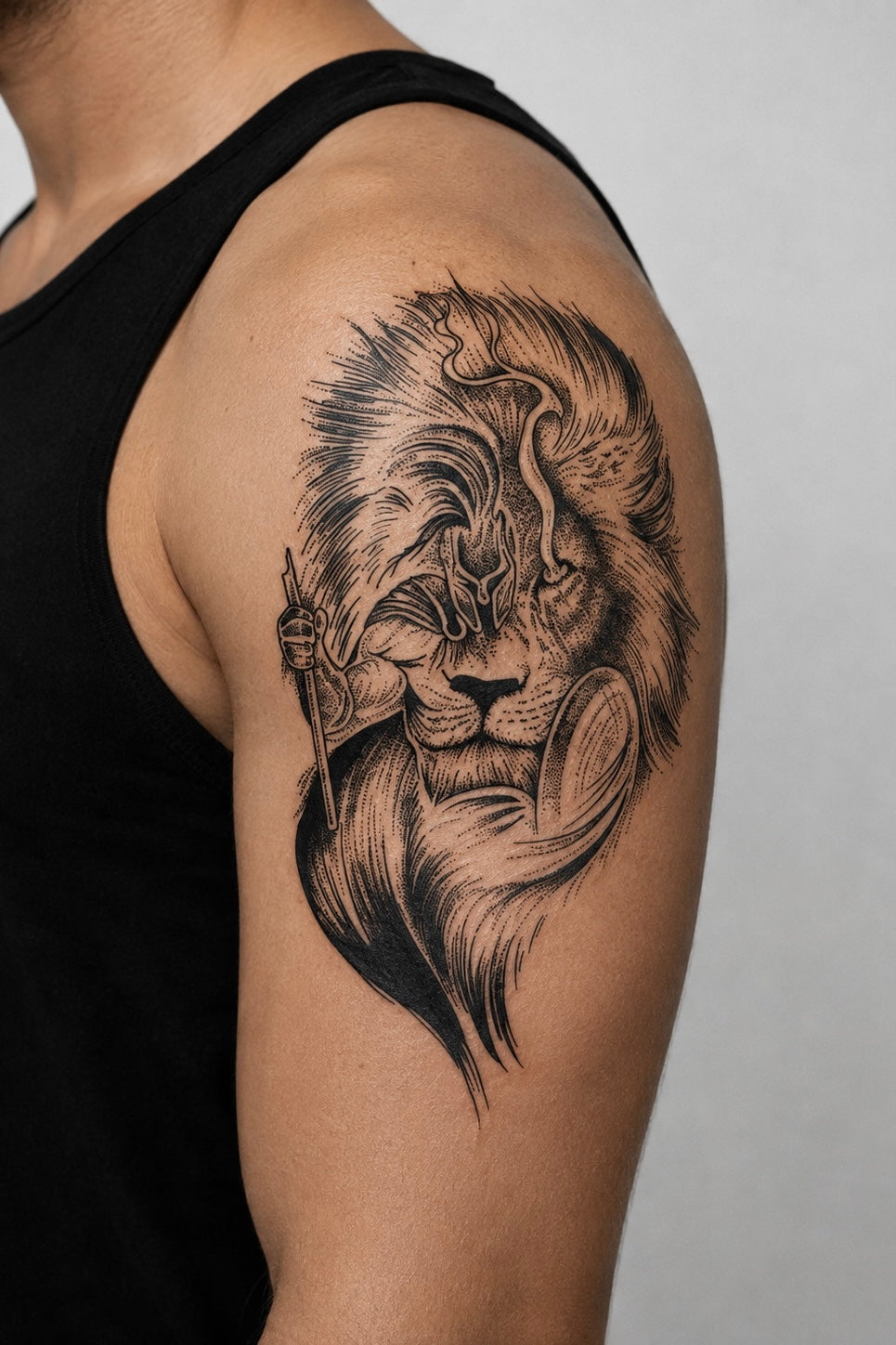 Lion & Ornamental Mane