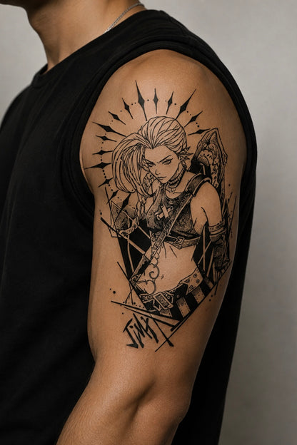 Warrior Woman & Sun