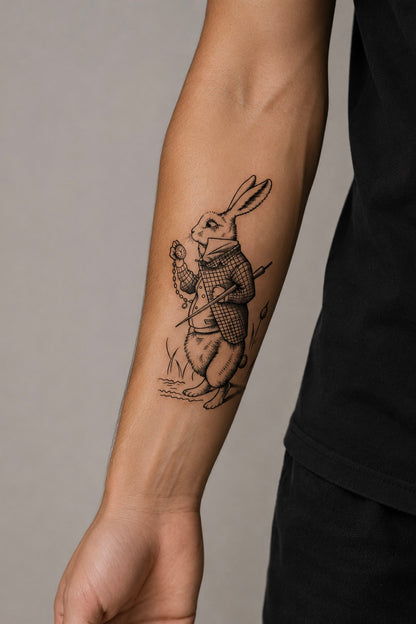 Rabbit & Wildflowers