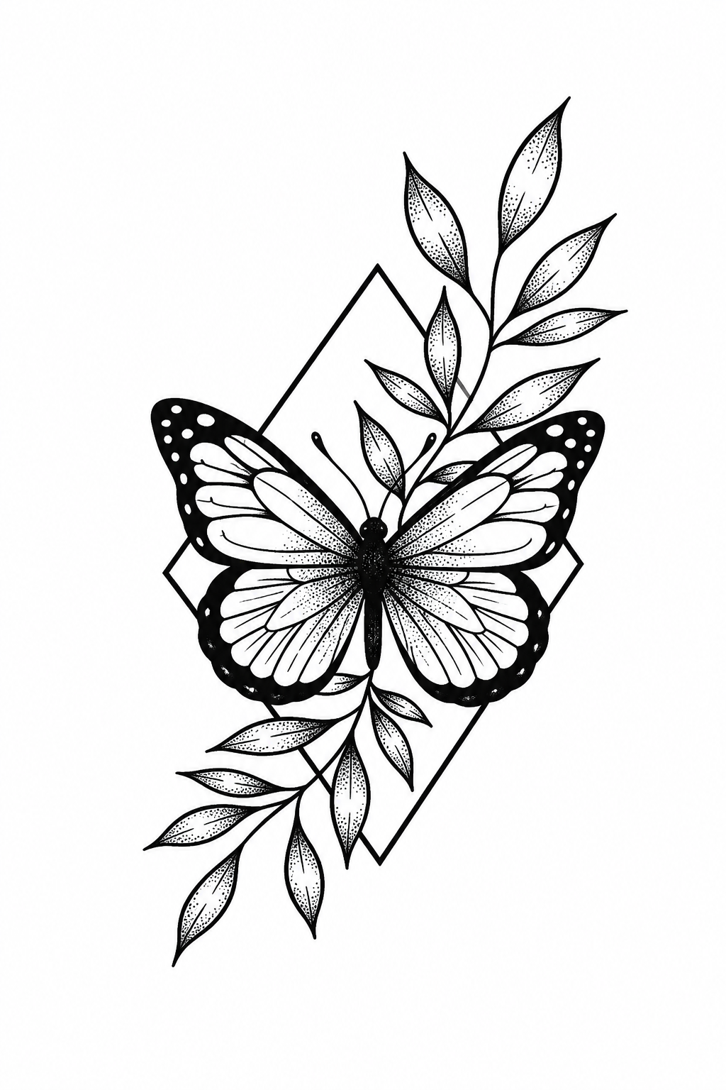 Sunflower & Botanical Lines