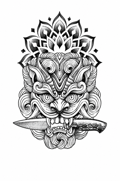 Ornamental Mandala & Blooms