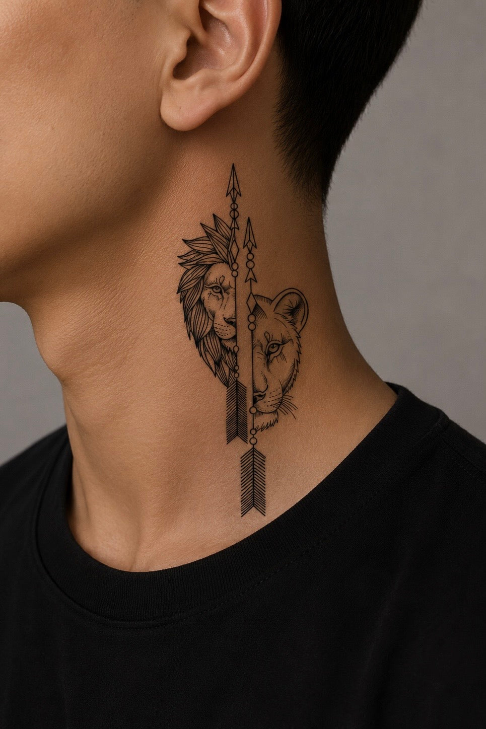 Lion & Sacred Cross