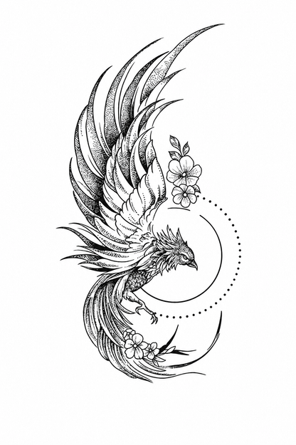 Dragon & Crescent Moon