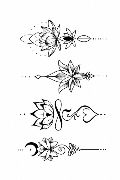 Lotus & Sacred Lines