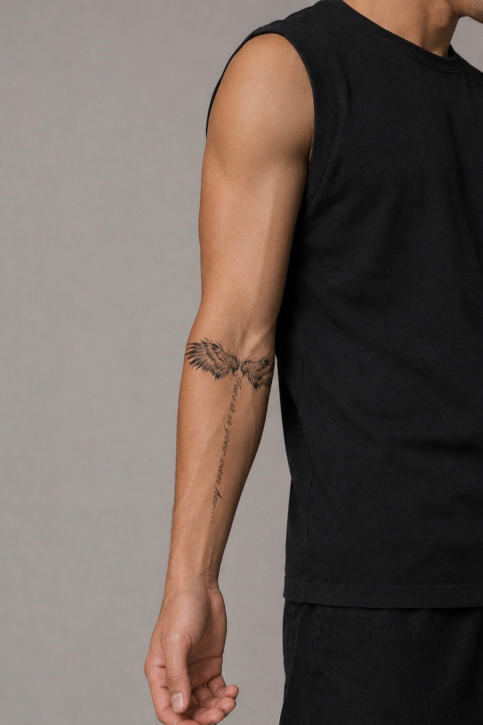 Minimal Bracelet & Leaves